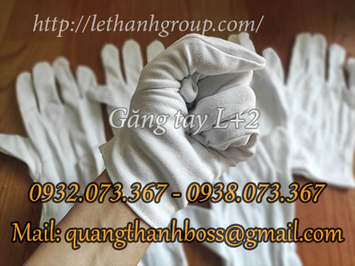 găng tay trắng L+2 găng tay trắng L+2