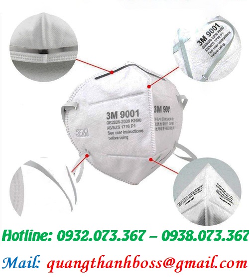 CẤU TẠO CỦA KHẨU TRANG 3M