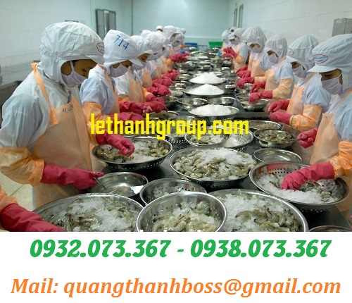 DÙNG GĂNG TAY CAO SU URA TRONG THỦY SẢN