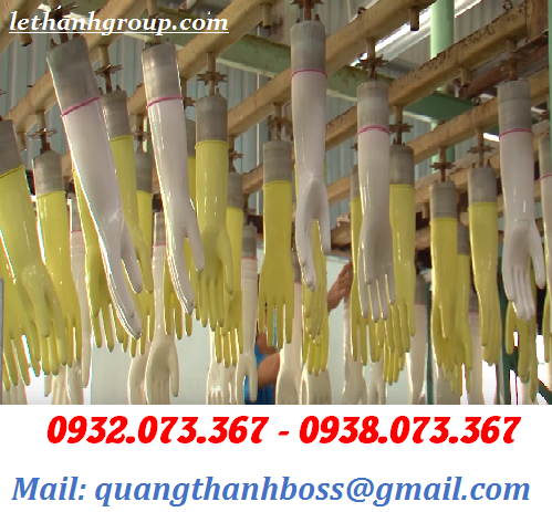 MỘT CÔNG ĐOẠN SẢN XUẤT GĂNG TAY CAO SU