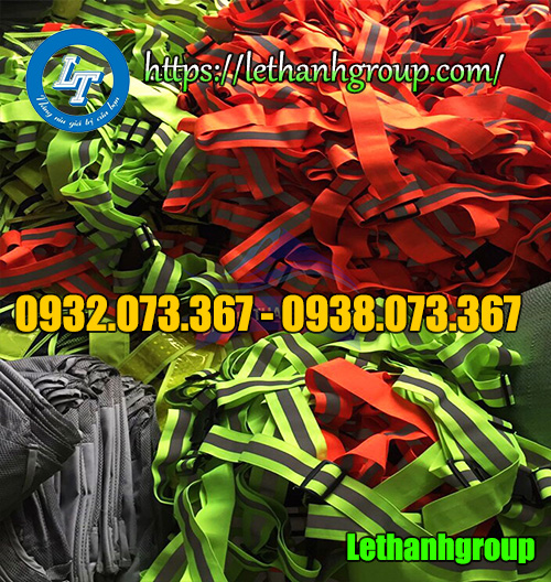 áo phản quang, áo bảo hộ lao động Áo dây phản quang