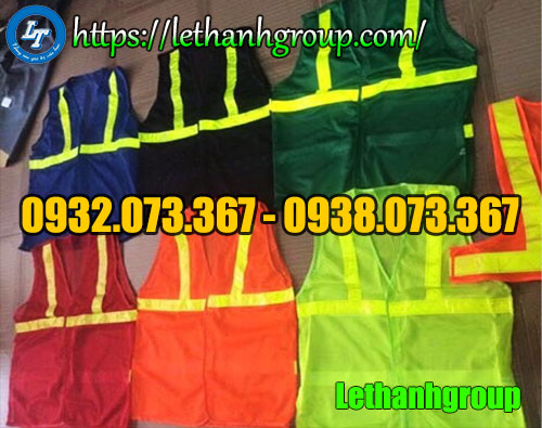 áo phản quang, áo bảo hộ lao động Áo gile phản quang