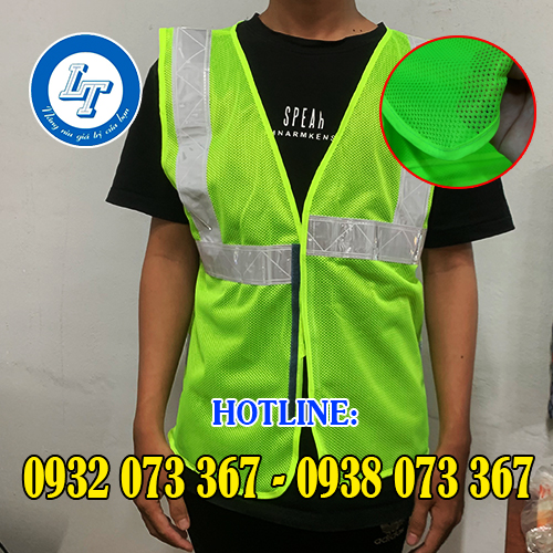 CUNG CẤP ÁO PHẢN QUANG GIÁ SỈ RẺ NHẤT TPHCM áo phản quang lưới màu xanh