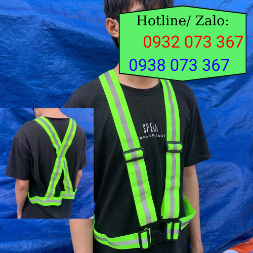 Áo phản quang là gì? Mua ở đâu giá rẻ tại TPHCM áo phản quang dây màu xanh lá