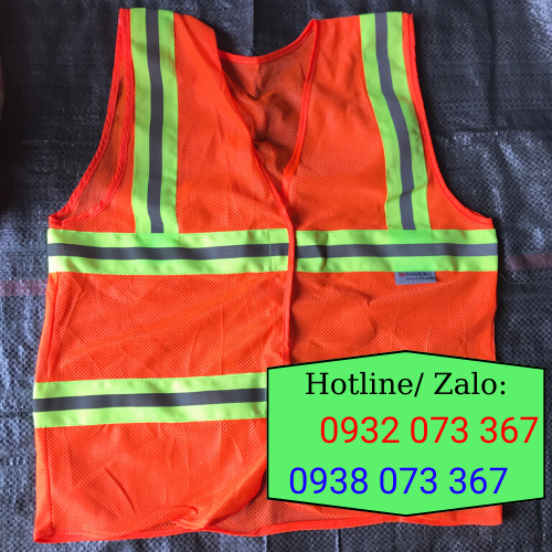 Áo phản quang là gì? Mua ở đâu giá rẻ tại TPHCM áo phản quang lưới màu cam