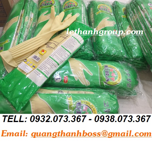 GĂNG TAY CAO SU LÊ THANH