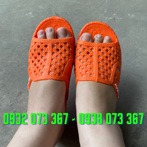 Bỏ sỉ dép tổ ong nhiều màu cho người lớn và trẻ em dép tổ ong màu cam