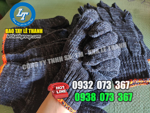 bao tay len xám đen