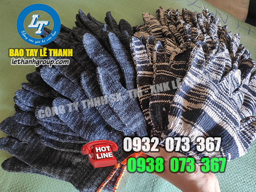 Bao tay len giá rẻ đón Tết Bao tay len muối tiêu, xám đen