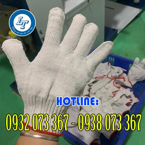 Mua bao tay hái cà phê, tiêu, chè ở đâu giá rẻ? bao tay len cotton màu kem