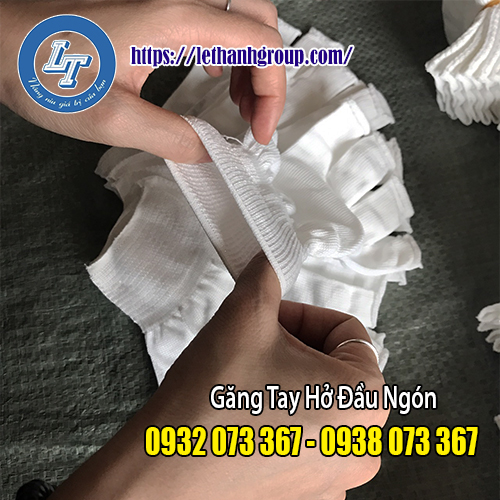 MUA GĂNG TAY VẢI THUN HỞ NGÓN TẠI LETHANHGROUP GĂNG TAY CO DÃN TỐT