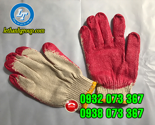 BÁN SỈ RẺ BAO TAY LEN NAM NỮ ĐẸP GIÁ HẤP DẪN BAO TAY LEN NHÚNG NHỰA MÀU ĐỎ