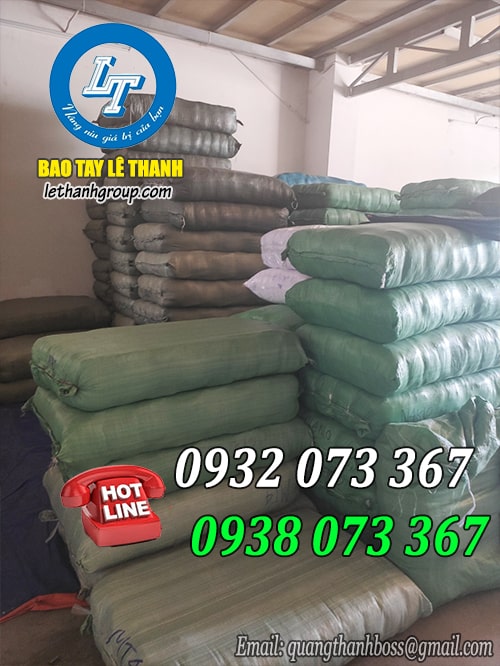 Giá bao tay phủ hạt nhựa cho năm mới 12 Kho bao tay công ty Lê Thanh