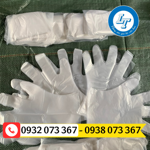 BAO TAY XỐP TRẮNG DÙNG 1 LẦN GIÁ SIÊU RẺ bao tay xốp