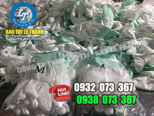 Bao tay phủ pu giá sỉ cho đại lý, nhà phân phôi Bao tay phủ pu trắng