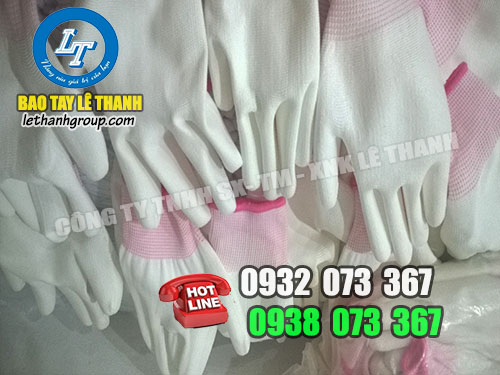 Bao tay phủ pu giá rẻ cho các dại lý, nhà phân phối Bao tay phủ pu bàn trắng