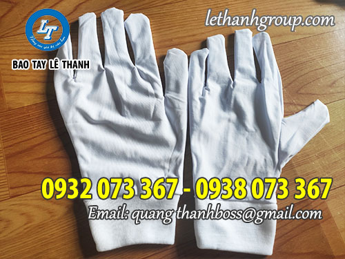 Nhận may găng tay vải cotton, poly chào đón Tết Găng tay thun bo cổ tay