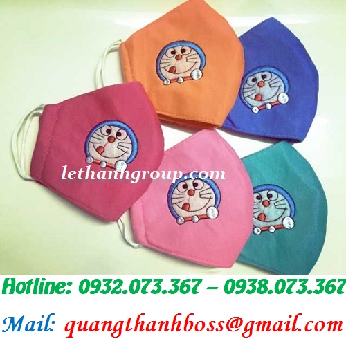 KHẨU TRANG VẢI NHIỀU MÀU