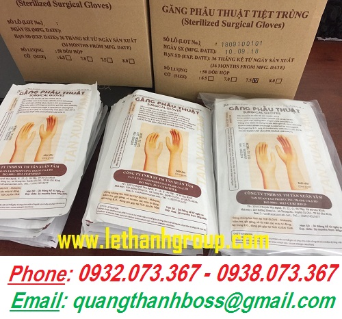 GĂNG TAY PHẪU THUẬT