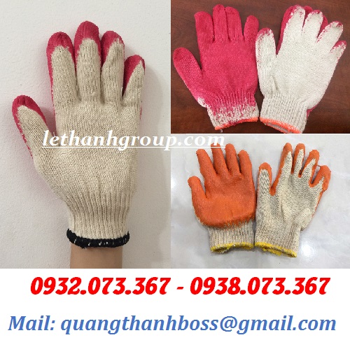 GĂNG TAY NHÚNG NHỰA ĐỦ MÀU