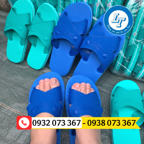PHÂN PHỐI SỈ RẺ DÉP XỐP XANH SIÊU NHẸ ĐI TRONG NHÀ dép xốp quai ngang