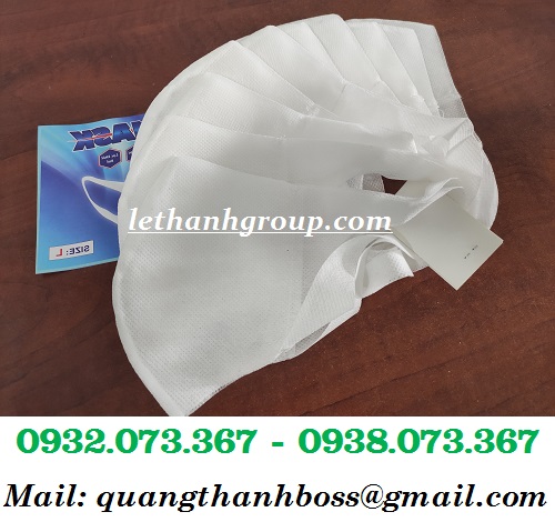 KHẨU TRANG VẢI T TẾ TEM 3D