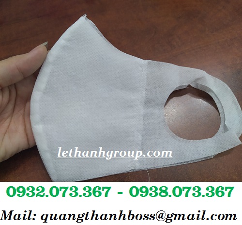 KHẨU TRANG VẢI Y TẾ TEM 3D