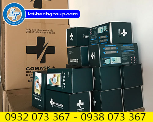 CUNG CẤP KHẨU TRANG Y TẾ 4 LỚP, HÀNG CÓ SẴN TẠI TPHCM khẩu trang y tế giá rẻ comask+