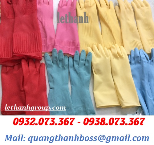 GĂNG TAY CAO SU CẦU VỒNG