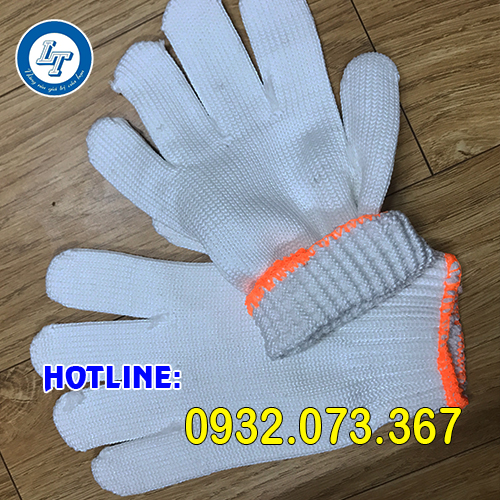 SẢN XUẤT BAO TAY LEN, GĂNG TAY LEN BẢO HỘ LAO ĐỘNG TẠI TỈNH TIỀN GIANG bao tay len poly