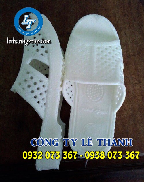 Mua bán dép tổ ong trẻ em người lớn giá sỉ 10 Dép tổ ong trắng