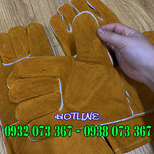 Găng tay da hàn 2 lớp giá sỉ rẻ găng tay da hàn everest