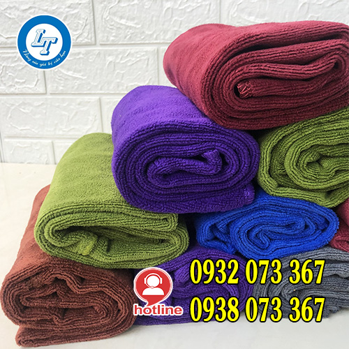 BÁN SỈ KHĂN GỘI ĐẦU LOẠI TỐT CHO SALON, SPA TẠI TPHCM khăn lau tóc, quấn tóc