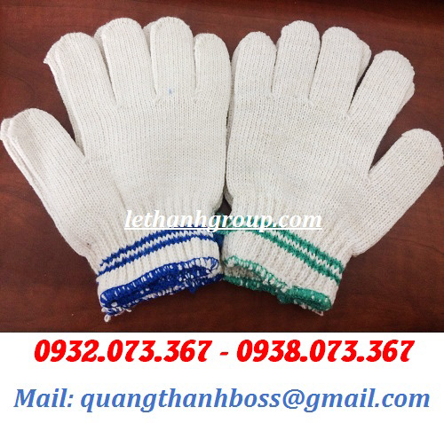 BAO TAY LEN TRẮNG CỔ VIỀN MÀU