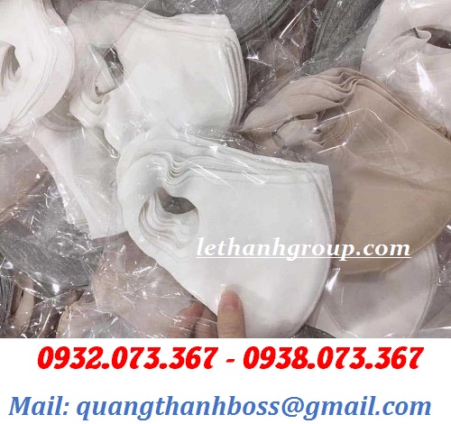 KHẨU TRANG VẢI Y TẾ TEM 3D