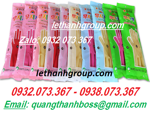 GĂNG TAY CAO SU ĐÔNG CẦU VỒNG