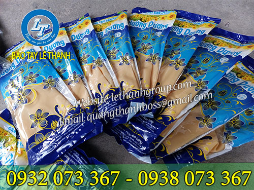 Găng tay cao su bảo hộ, đa công dụng Găng tay cao su Hướng dương