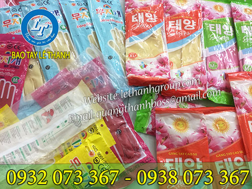 Găng tay cao su bảo hộ, đa công dụng Găng tay cao su rửa chén