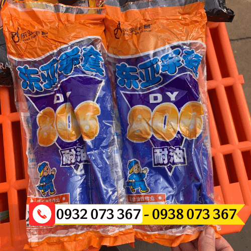 Cung cấp các loại găng tay chống hóa chất giá sỉ rẻ găng tay chịu dầu 806