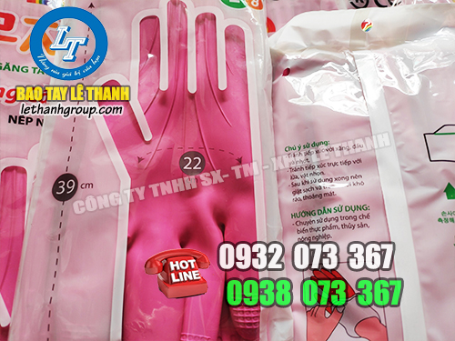 Lê Thanh Group phân phối găng tay bảo hộ Găng tay cao su đông cầu vồng