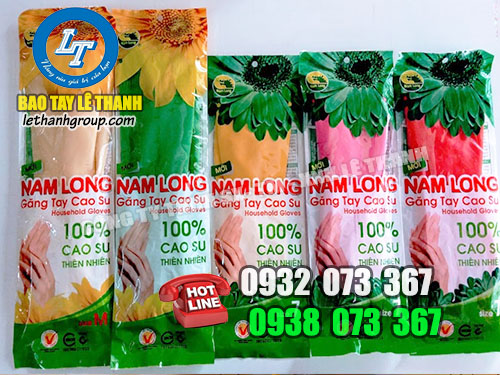 Lê Thanh Group phân phối găng tay bảo hộ găng tay cao su nam long