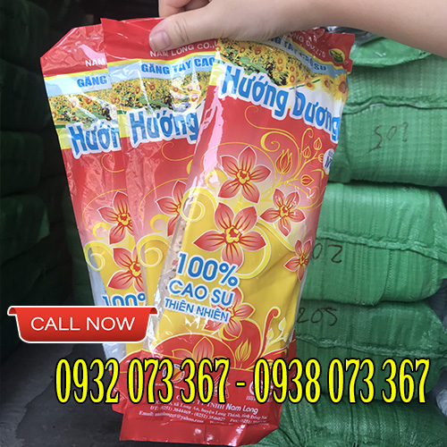 Cung cấp sỉ các loại găng tay cao su rửa bát siêu bền găng tay cao su hương dương