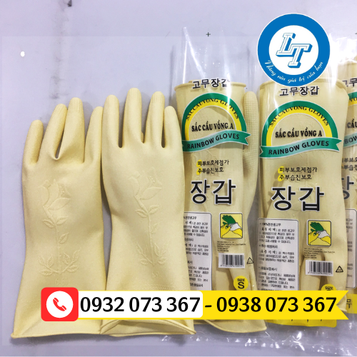 Găng tay cao su Sắc Cầu Vồng giá sỉ tại công ty găng tay sắc cầu vồng
