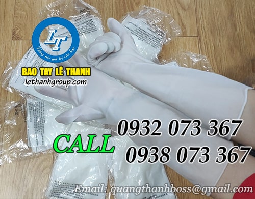 Găng tay cao su trong suốt siêu dai, siêu bền 4 Găng tay cao su trong suốt
