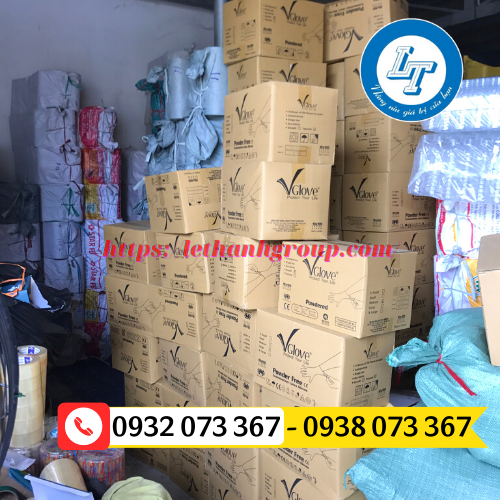 Phân phối găng tay cao su Nitrile công nghiệp giá sỉ găng tay cao su vglove