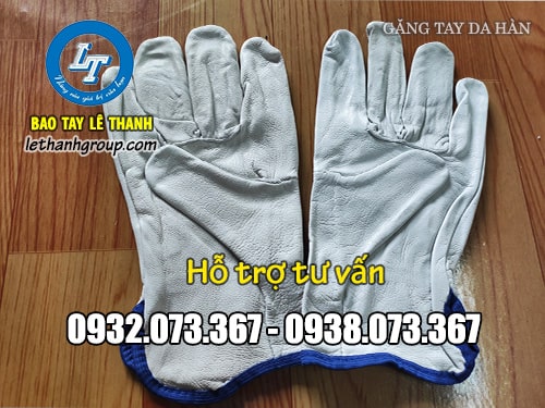 Găng tay chống nóng, chịu nhiệt giá rẻ Găng tay da hàn