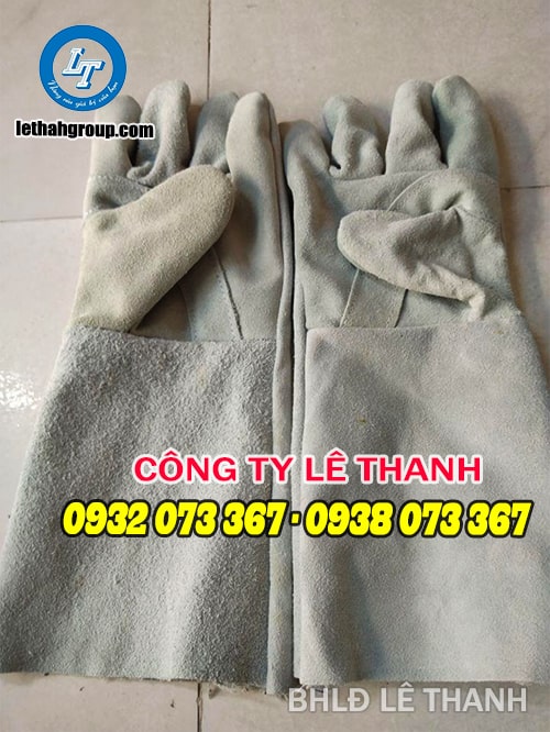 Mua đồ bảo hộ thợ hàn giá rẻ uy tín tại TPHCM 4 Bao tay da hàn cho thợ hàn
