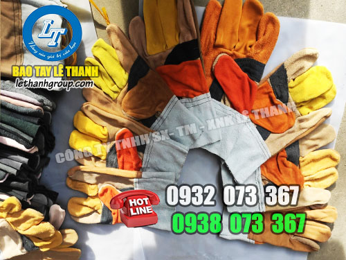 Lê Thanh Group phân phối găng tay bảo hộ Bao tay da hàn