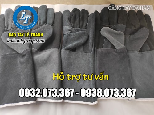 Găng tay chống nóng, chịu nhiệt giá rẻ Găng tay da hàn