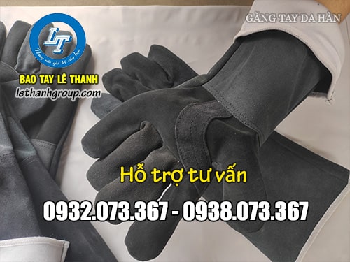 Găng tay chống nóng, chịu nhiệt giá rẻ Găng tay da hàn